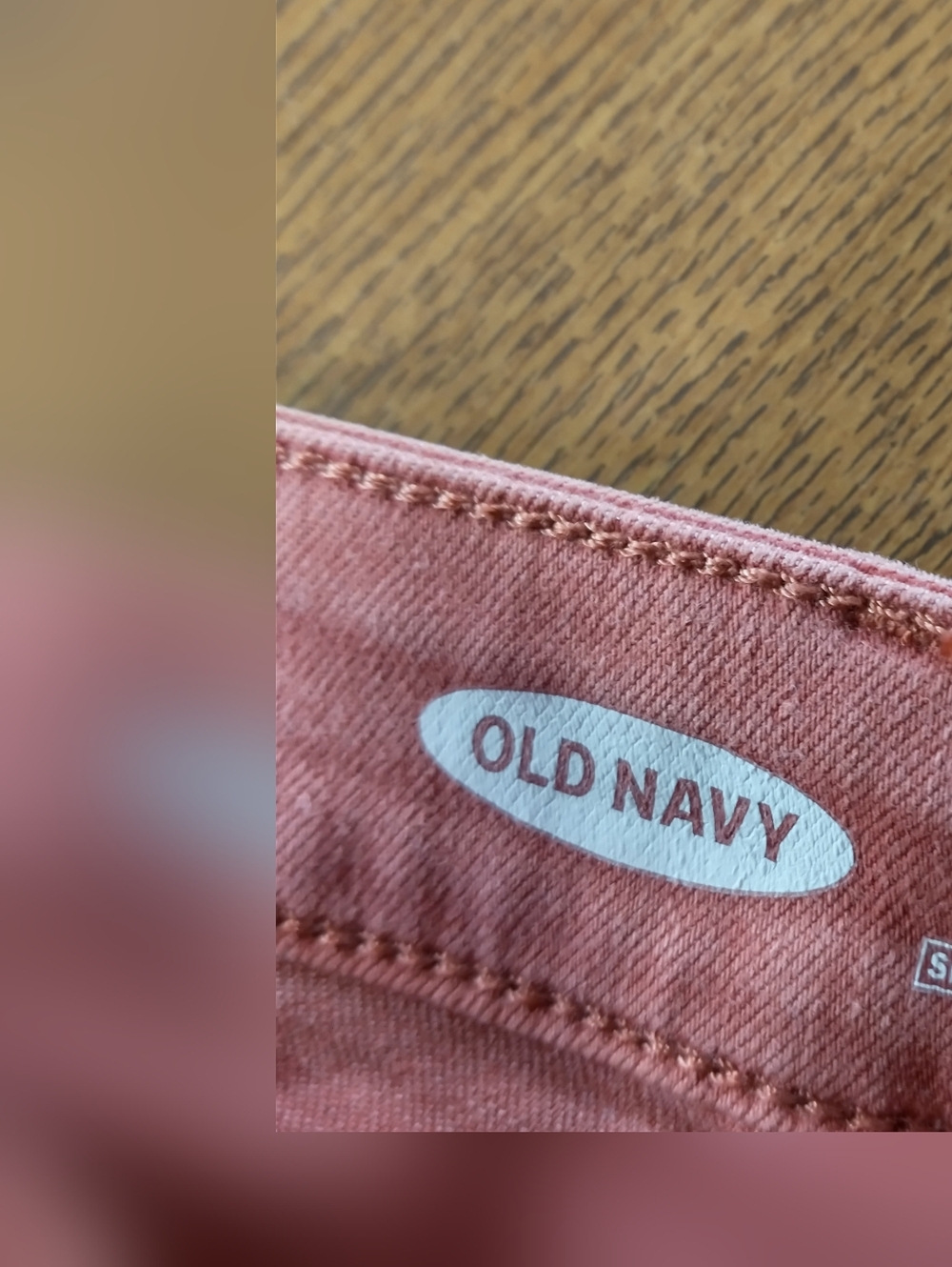 Old Navy Rust Colored Denim - Picture 5 of 7